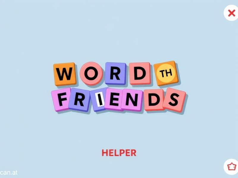 Words with Friends game board with strategic tile placements