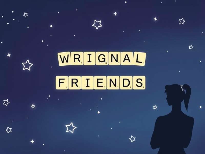 Classic Words With Friends game board on a Facebook interface from the early 2010s