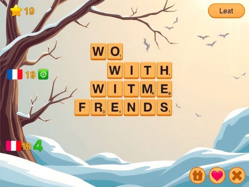 Words with Friends board showing strategic placement and control zones
