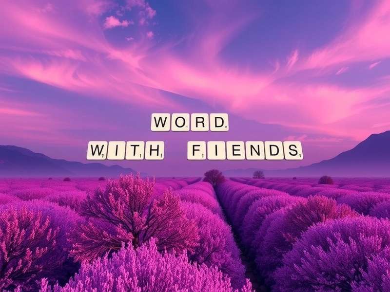 Words with Friends board with strategic word placement highlighting premium squares