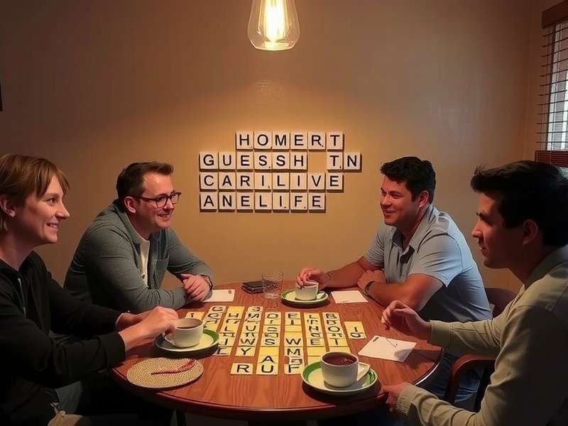 A close-up of a competitive Words with Friends board game showing high-scoring words like 'QUIZ' and 'JAZZY' placed on double and triple letter scores.