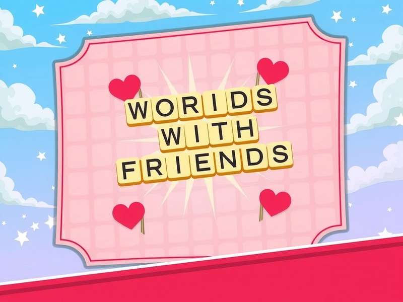 Words With Friends strategy example showing parallel word placement