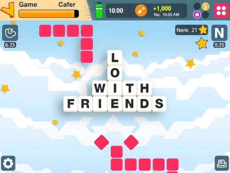 Words with Friends cheat application interface on mobile device