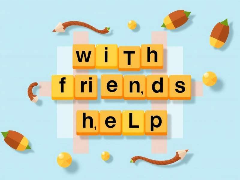 Words with Friends game board with high scoring words
