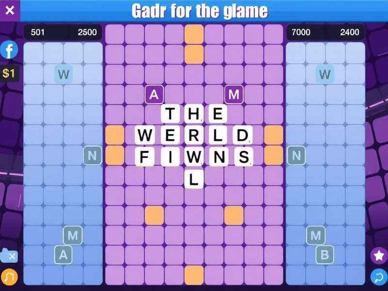 Words With Friends game board strategy visualization