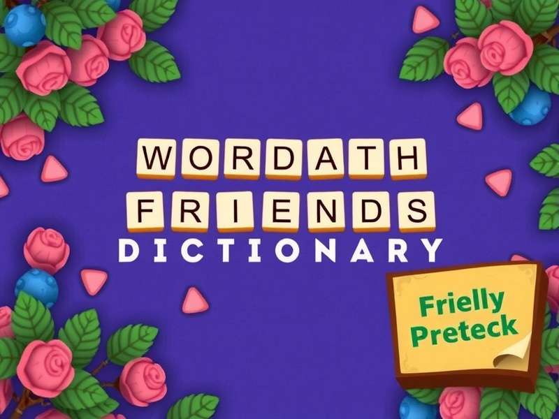Words With Friends Dictionary open book showing game words