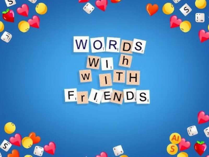 Words With Friends Facebook login error screen on mobile phone
