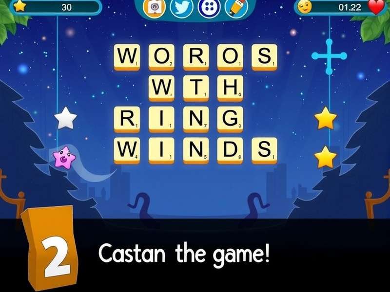Words With Friends 2 Gameplay on Windows 10 Desktop