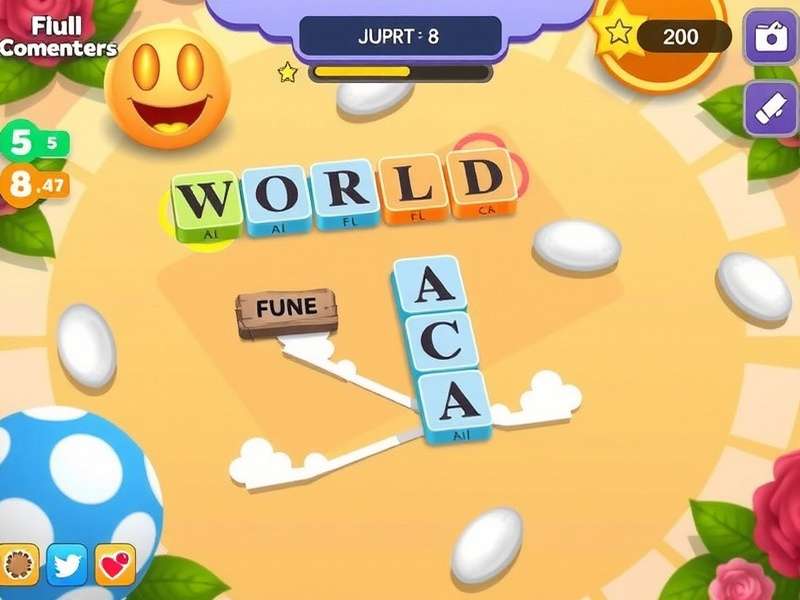 Strategic board placement in Words with Friends showing high-scoring word combinations