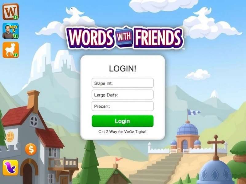 Words With Friends gameplay on mobile device