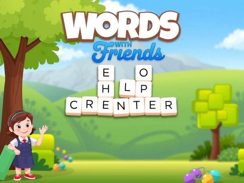 Words With Friends game board on a mobile device