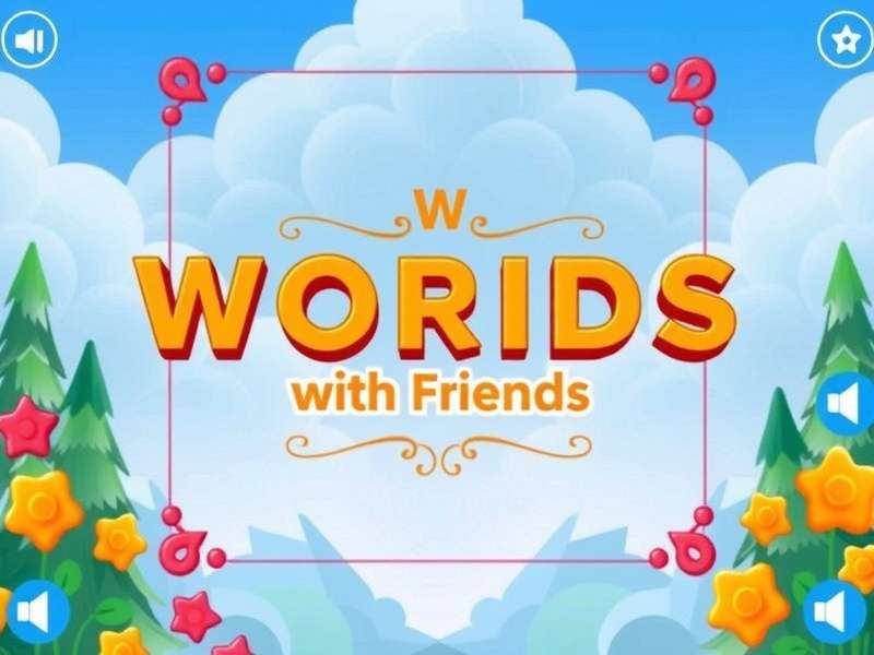 Words With Friends game board on mobile device with classic letter tiles