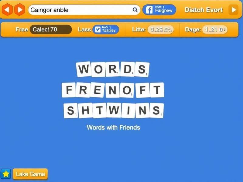 Words With Friends 2 game interface on a smartphone and laptop screen
