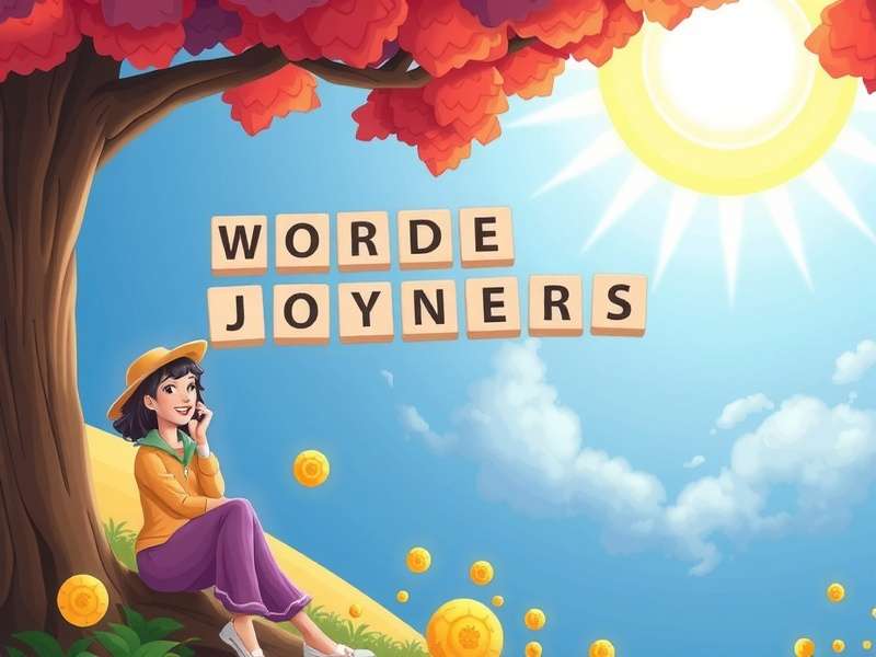 Words With Friends Joyner strategy board showing optimal word placement and tile multiplier zones