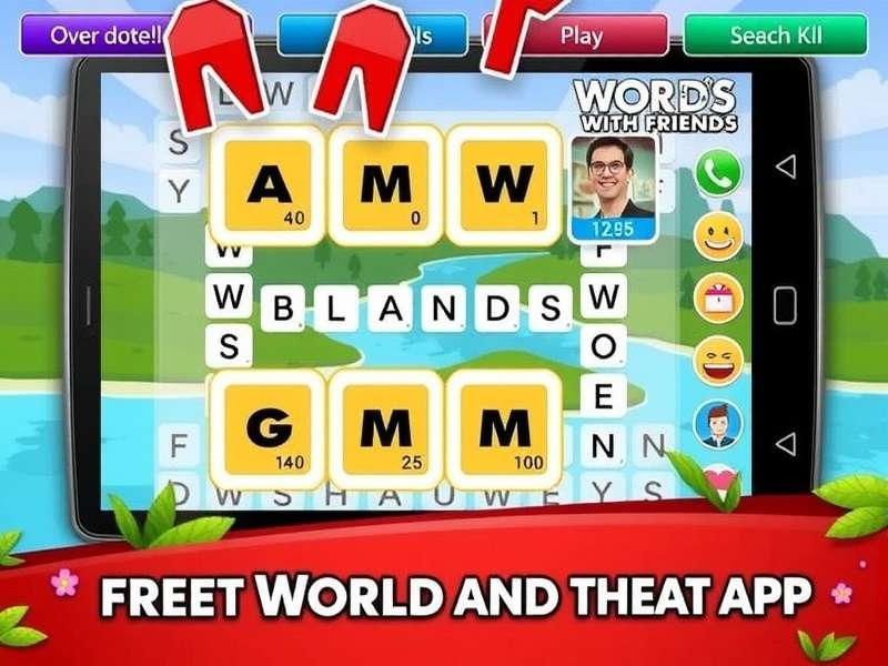 Words With Friends Cheat App With Screenshot interface showing real-time board analysis and word suggestions