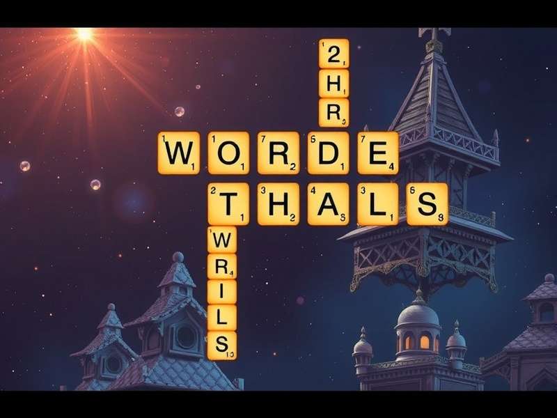 Words with Friends strategy guide featuring game board and tiles