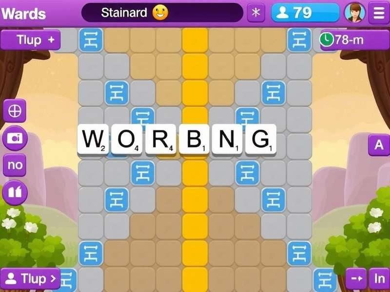 Words With Friends Cheat App iPhone strategy dashboard showing word finder and score analysis