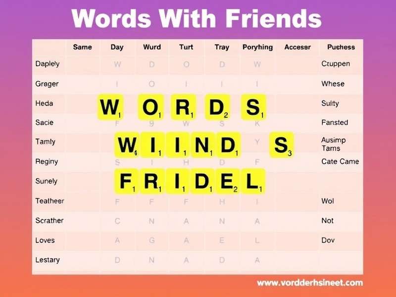Words With Friends Cheat Sheet and Scrabble Cheat Word Finder - strategic gameplay banner