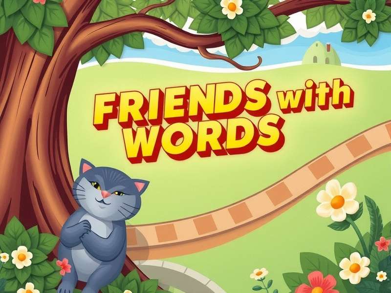 Friends With Words — two players enjoying a word game on mobile devices