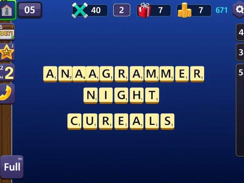 Anagrammer Words With Friends Cheat tool interface showing rack analysis with top scoring plays STARLET, RATTLES, and STARTLE with board position optimization