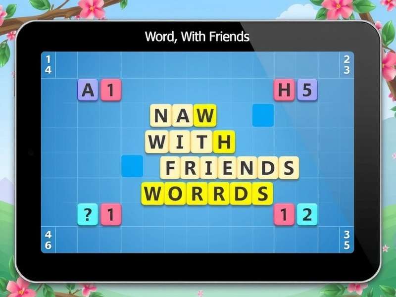 Words With Friends Cheat Board AI App interface showing word suggestions and strategy board